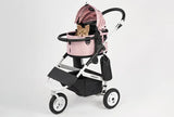 BELLO Stroller for dogs - up to 2 or 3 dogs possible - 4 wheels - Foldable