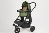 AirBuggy Dome 3 Regular Earth Grey – Poussette pour chien confortable et élégante