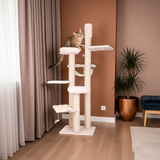Cat scratching post - beige - scratching furniture - large scratching post - cat furniture