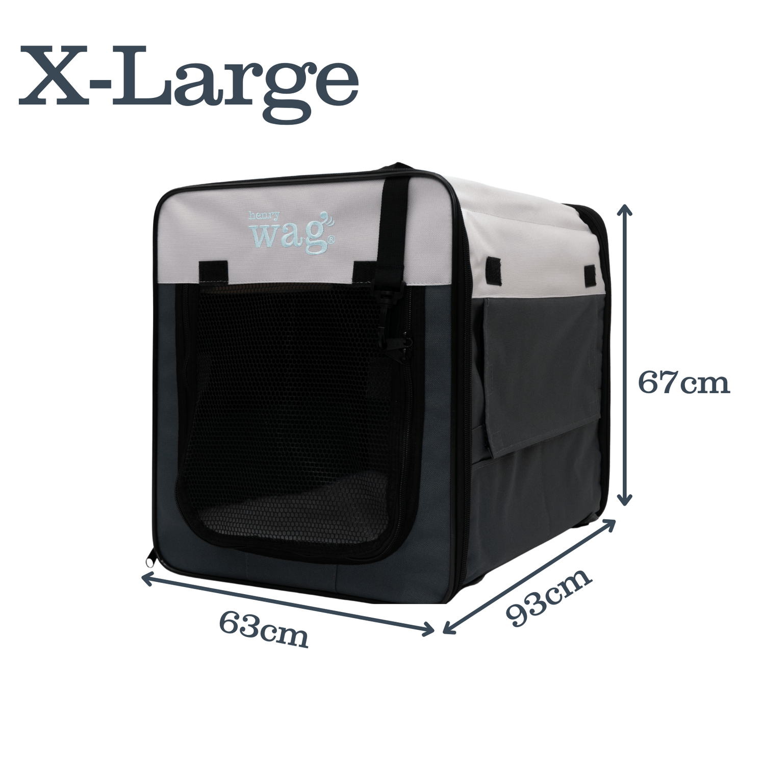 Henry Wag Opvouwbare Bench Hond - Reisbench XL