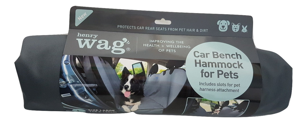 Henry Wag huisdier auto hangmat - autodeken voor hond XL