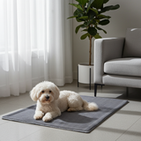 Comfortable dog cushion Joey - black - dog mattress - anti-slip bottom - soft polyester sponge - easy to clean