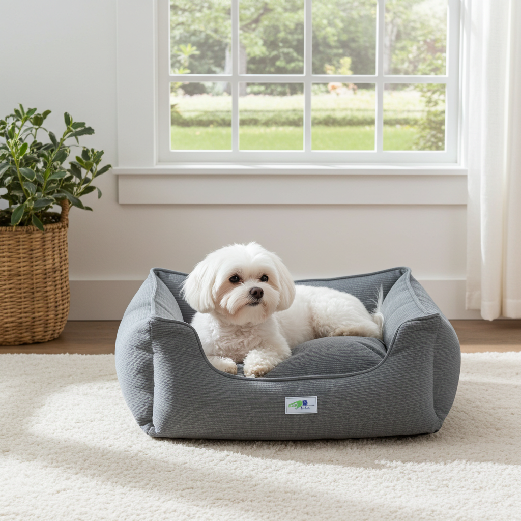 Water-resistant pet bed - Bastiaan dog basket - size S