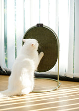 Katten krabplank - 3 in 1 krabmeubel - mossgroen