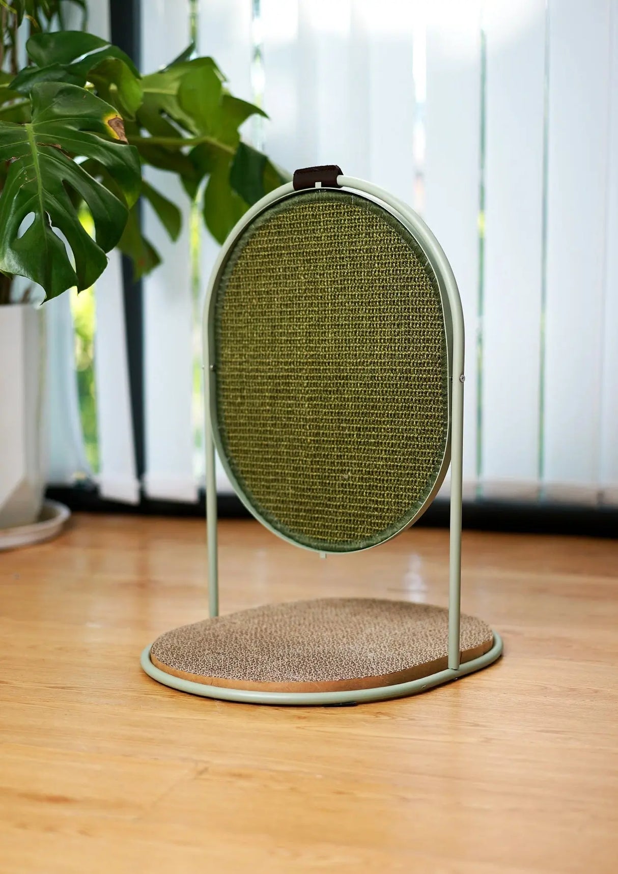 Katten krabplank - 3 in 1 krabmeubel - mossgroen