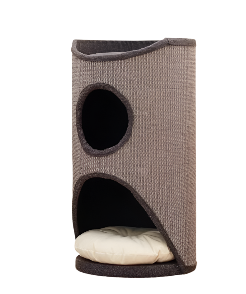 Arbre à chat - Panier à chat - Nid pour chat - Sisal - Convient pour 2 chats