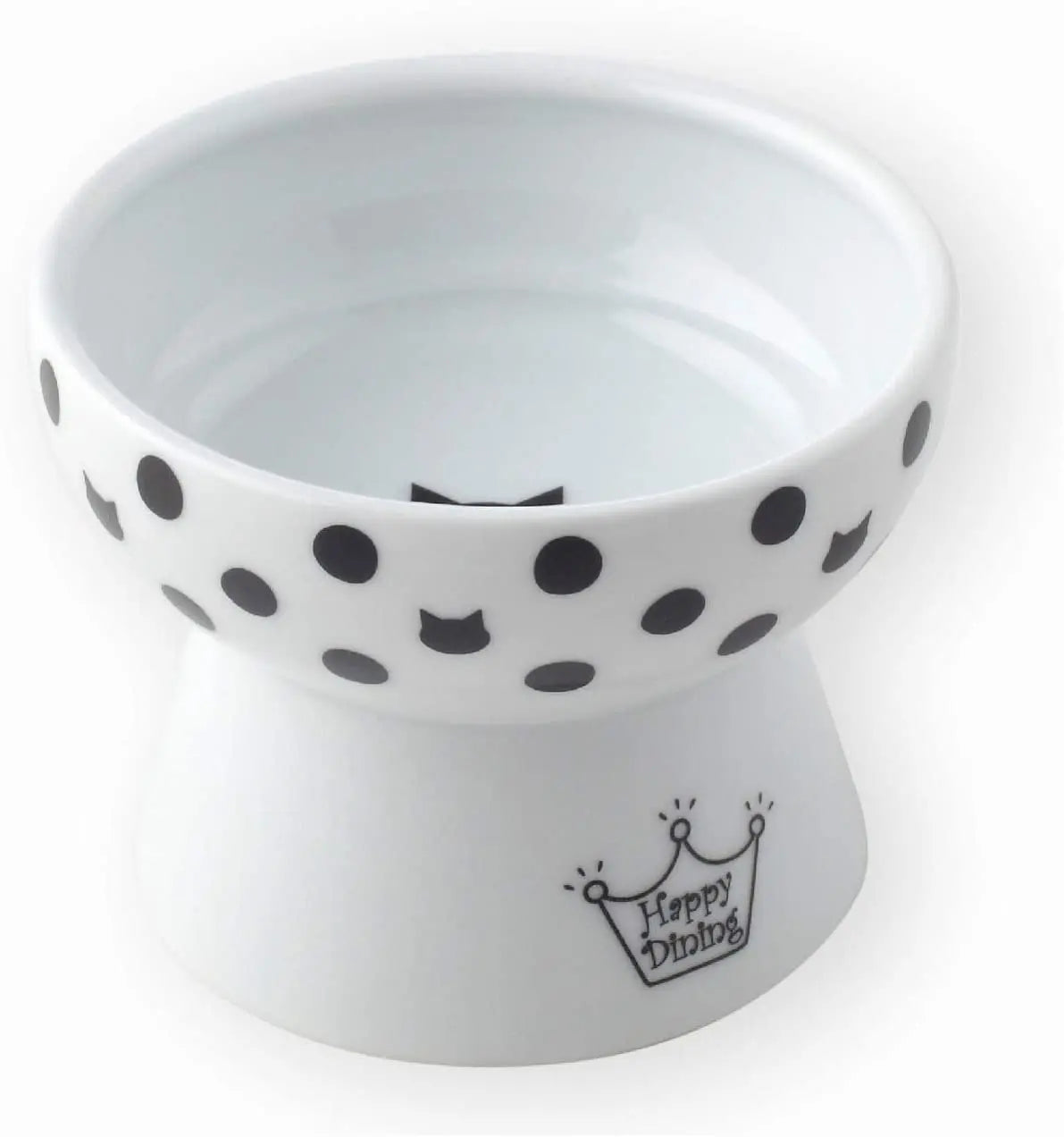 Plateau Necoichi comprenant deux gamelles pour chat