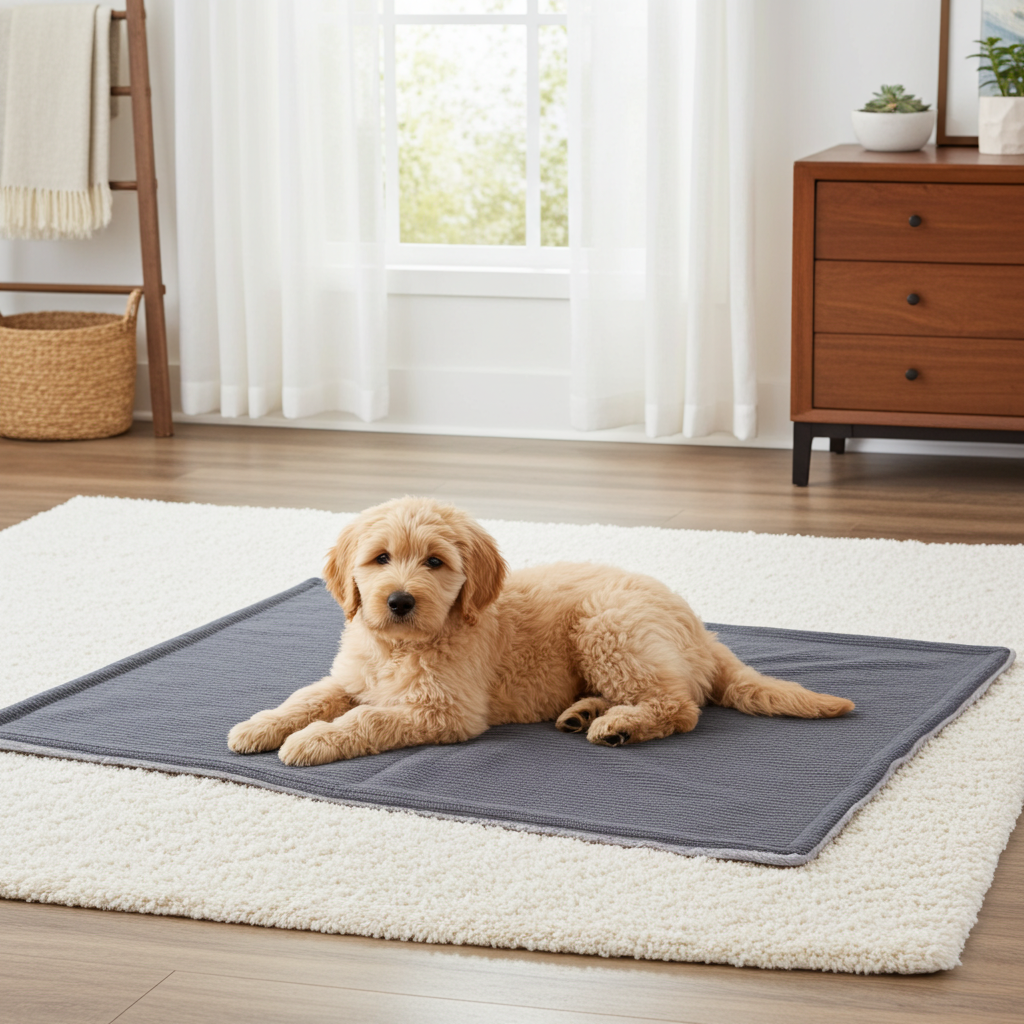 Water-resistant pet bed - Bastiaan dog basket - size S