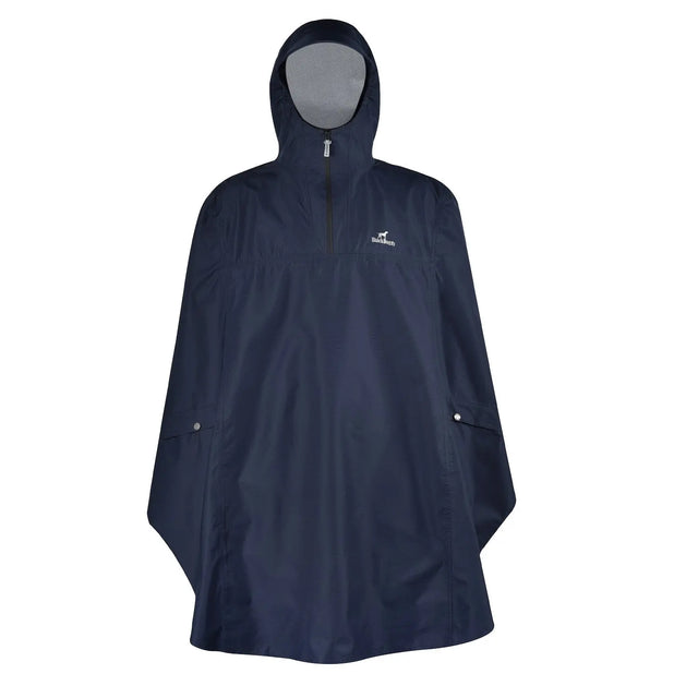 Regenjas - waterdicht- lichtgewicht - unisex - donkerblauw - maat L - SpirePets