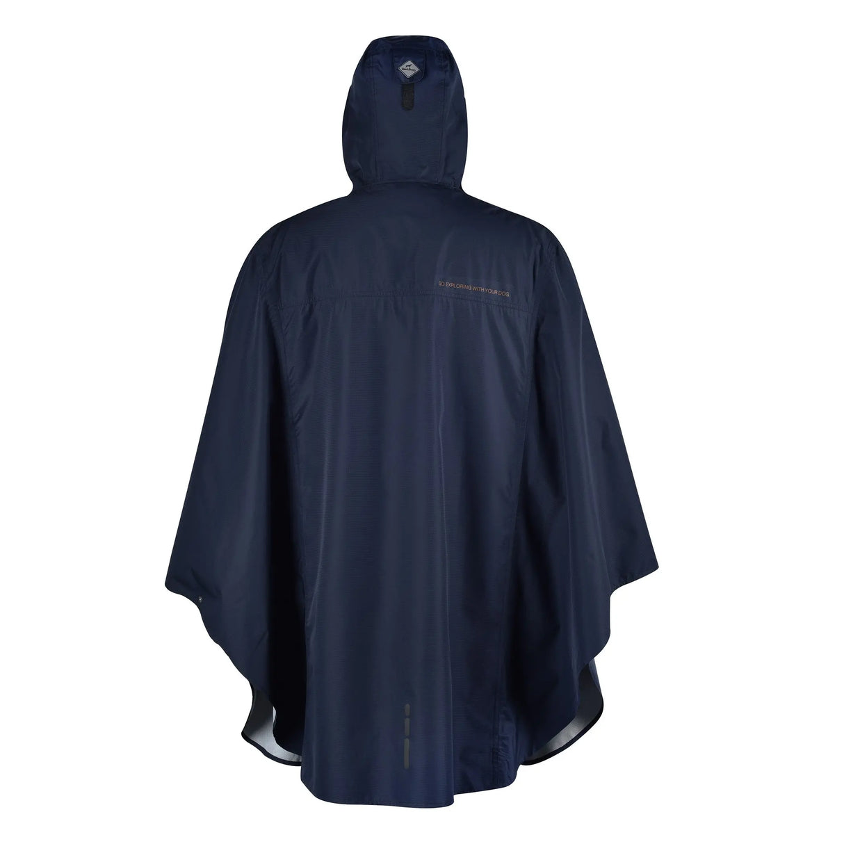 Regenjas - waterdicht- lichtgewicht - unisex - donkerblauw - maat L - SpirePets