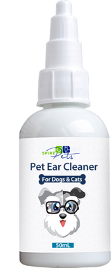 SpirePets Pet Ear Cleaner 50ml voor honden en katten