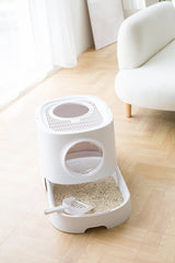 Kattenbak SPACE serie - Kattentoilet Wit SpirePets