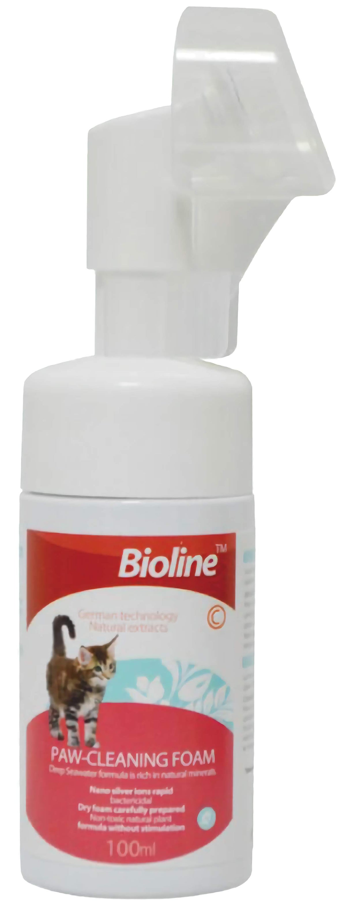 Cat Cleaning Foam - Cleaning for Paws - 100ml