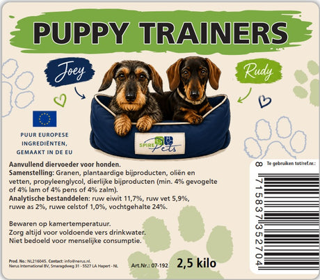 Joey & Rudy Puppytrainers 2,5 kg – Hondensnacks voor training