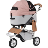 AirBuggy DOME 3 Large – Salmon Berry Luxe wandelwagen - SpirePets