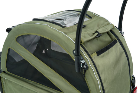 AIRBUGGY Twinkle Moss Green – Luxe Hondenbuggy
