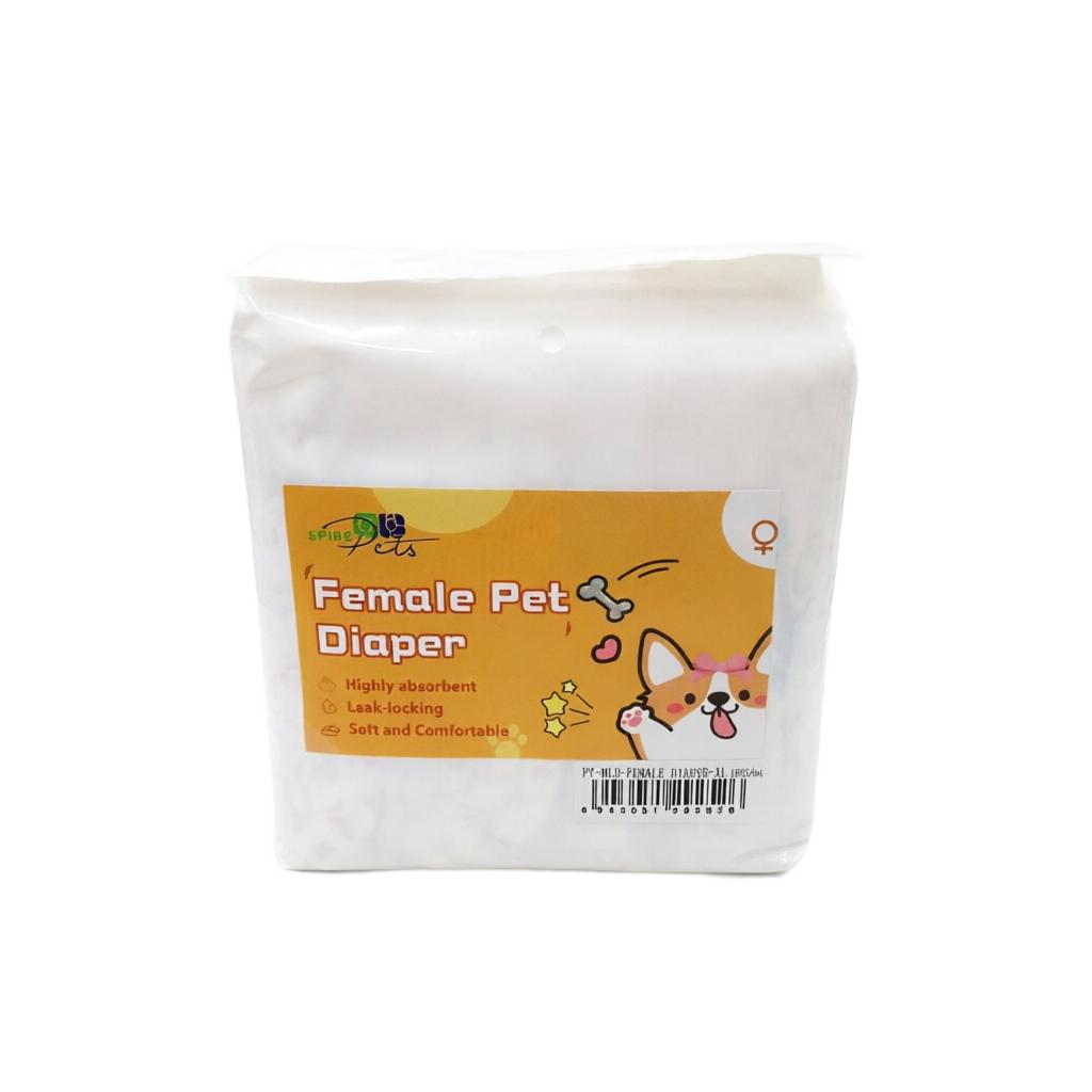 Hondenluiers voor Teefje – Super absorberend en comfortabel - SpirePets