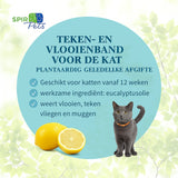 Natuurlijke vlooien- en tekenband - 60cm