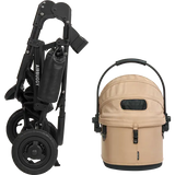AirBuggy Dome 3 Regular Earth Grey – Poussette pour chien confortable et élégante