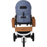 AirBuggy Dome 3 Premier Set Large Bleu Marine – Confort luxueux pour votre animal