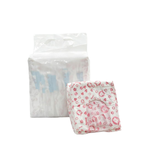 Hondenluiers voor Teefje – Super absorberend en comfortabel - SpirePets