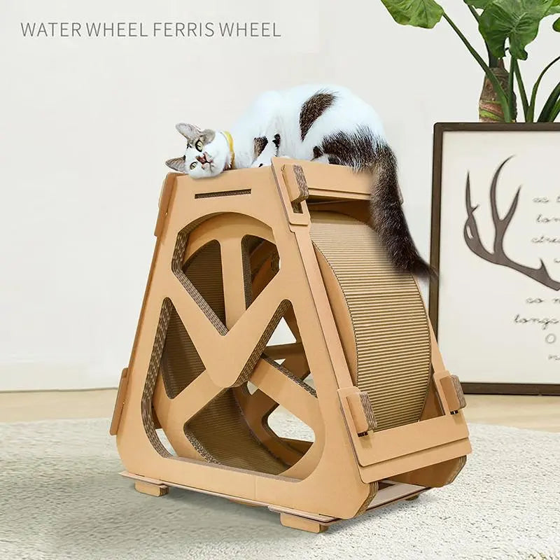 Kattenreuzenrad - loopband voor katten - wiel voor actieve katten - purrfect wheel - SpirePets